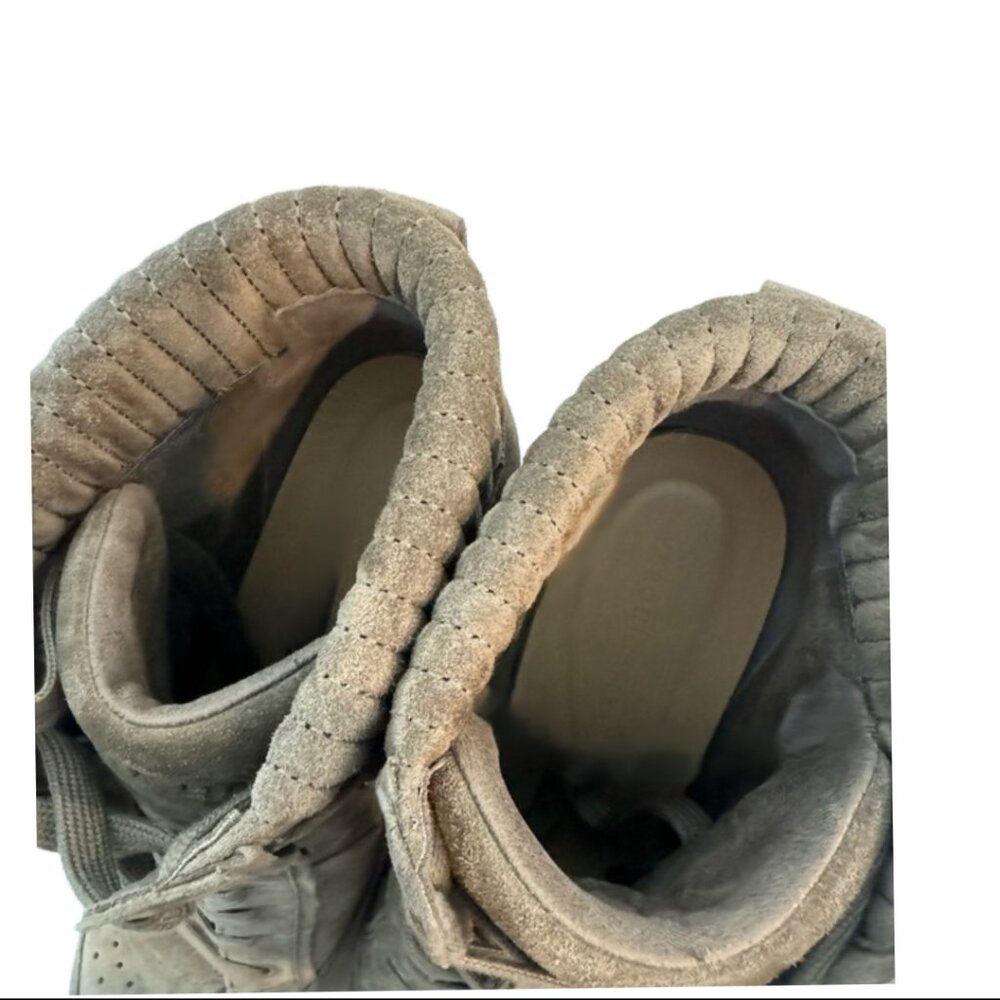 Veronica Beard Elissa Gray Suede Wedge Lace-Up Sneaker, Size 9 - Picture 9 of 9